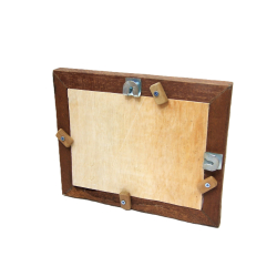 Ramka z drewna tekowego Vintage 26x21cm